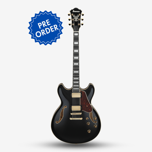 Ibanez AS93BC Artcore Expressionist AS Series Electric Guitar - Black (Pre-Order)