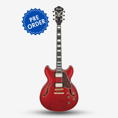 Ibanez Artcore AS93FM Expressionist Acoustic-Electric Guitar - Transparent Cherry Red (Pre-Order)