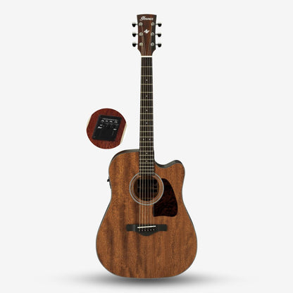 Ibanez AW54CE Acoustic Guitar with 4 band EQ - Open Pore Natural ( AW54-CE / AW54 eq)