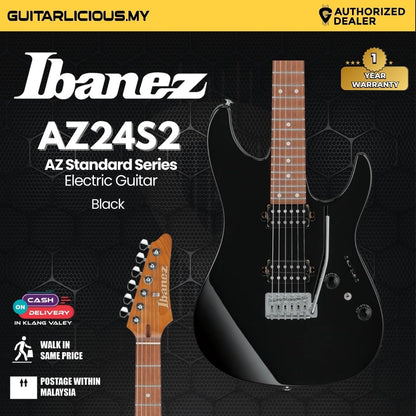 Ibanez AZ24S2-BK AZ Standard Series Electric Guitar - Black