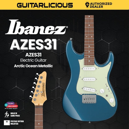 Ibanez AZES31 Electric Guitar - Arctic Ocean Metallic