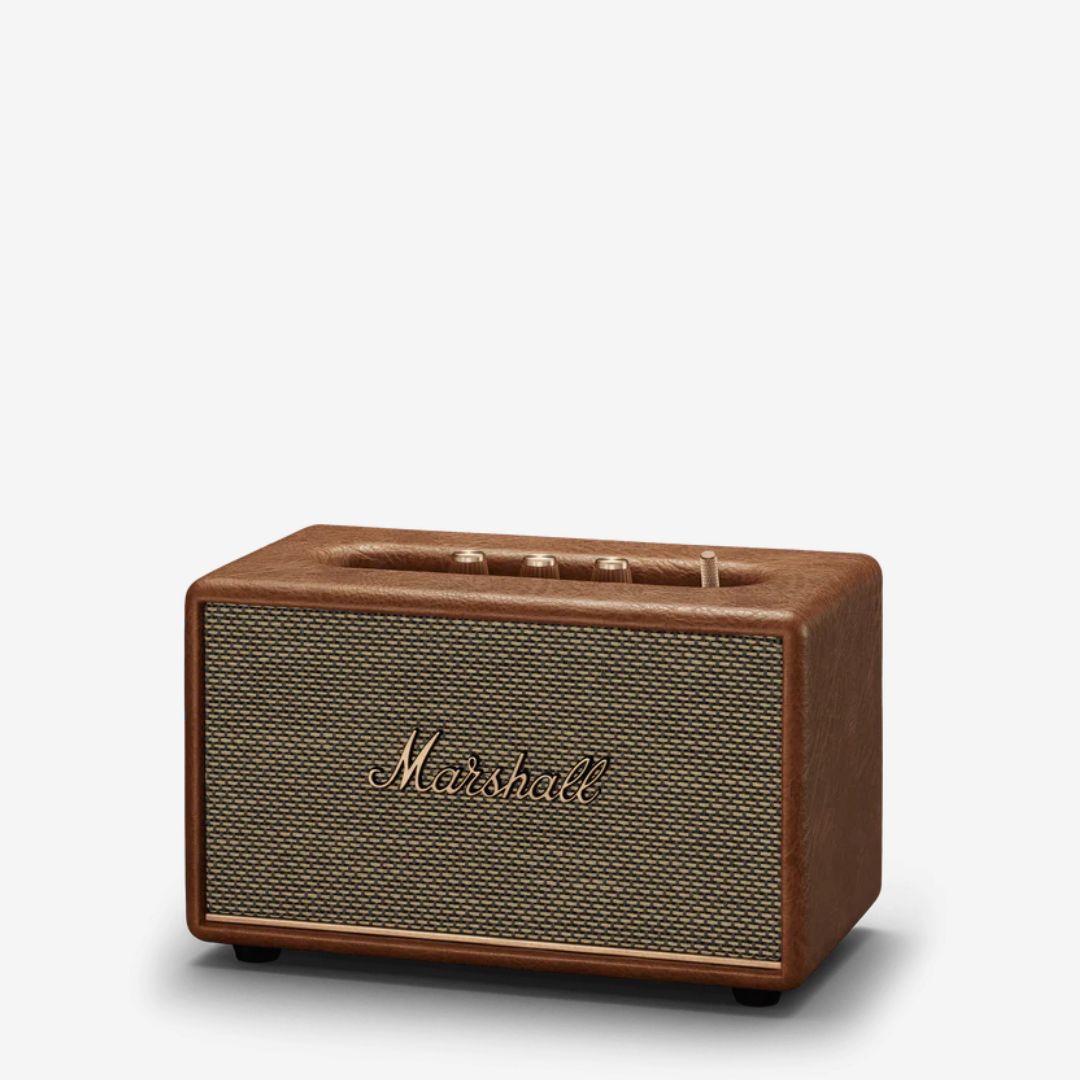 ほぼ新品♪ Marshall マーシャル ACTON3 アクトン3 ブラウン♪ Marshall Acton III (Brown) Powered Bluetooth® speaker at Crutchfield