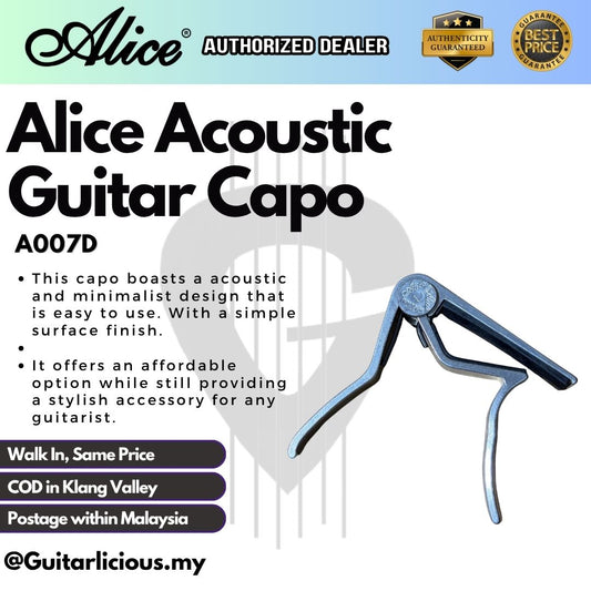 Alice Acoustic Guitar Capo - A007D