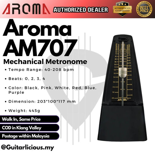 Aroma Mechanical Metronome AM707 - (AM707)