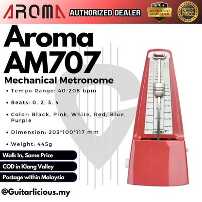 Aroma Mechanical Metronome AM707 - (AM707)