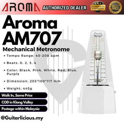 Aroma Mechanical Metronome AM707 - (AM707)
