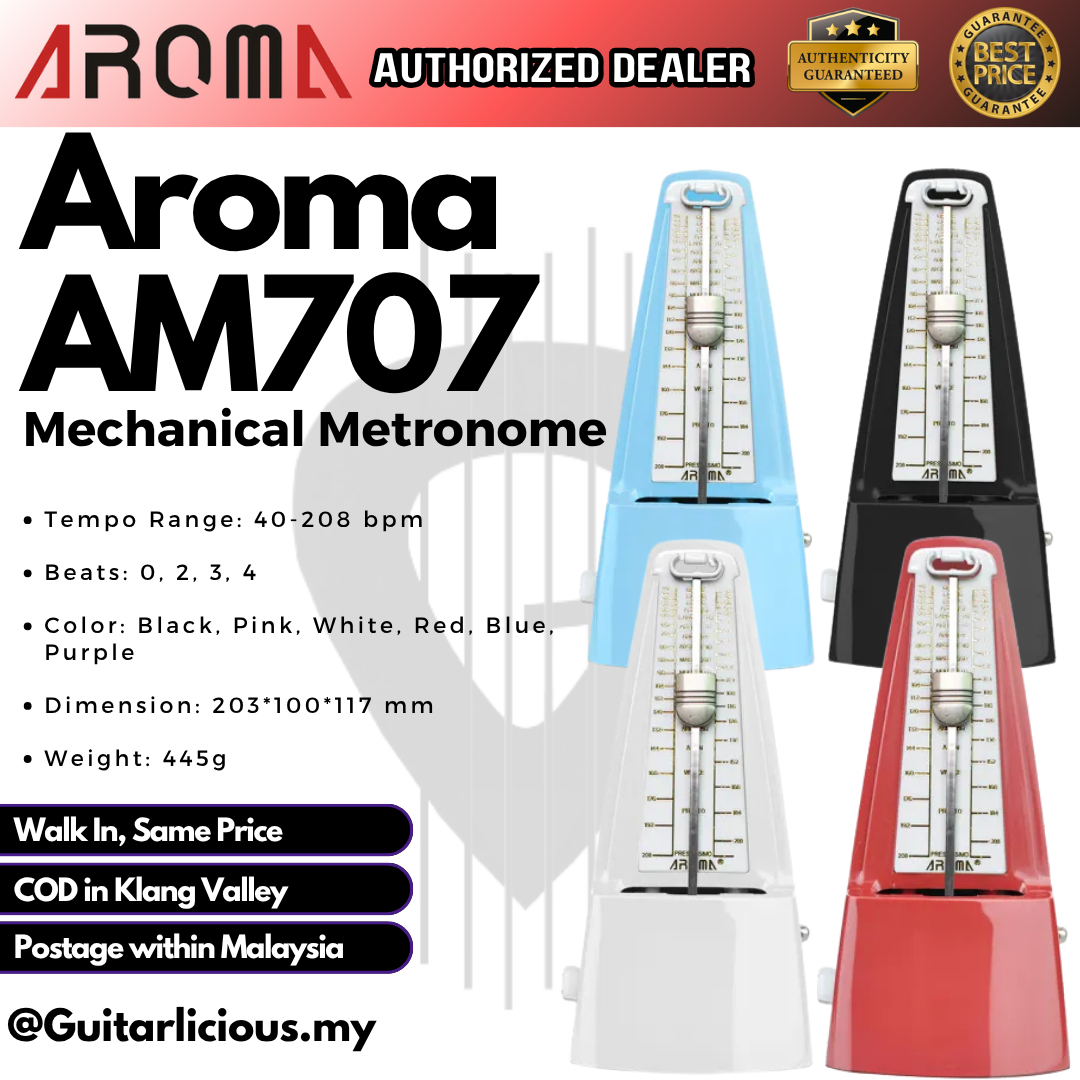 Aroma Mechanical Metronome AM707 - (AM707)