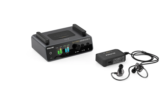 Nux B-7 PRO Wireless In Ear Monitor System for Stage and Studio (B7 PRO)