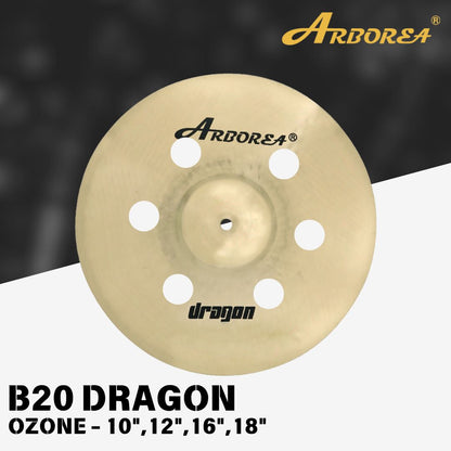 Arborea Cymbals B20 Dragon Series Cymbal Set / Hi-Hat , Splash , Crash, Ride, Stacker , China