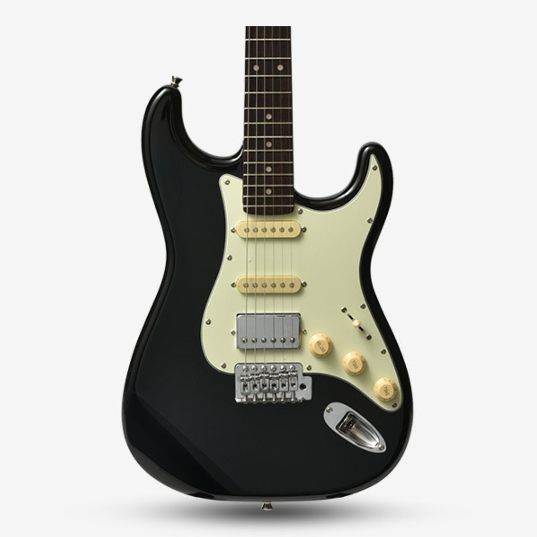 Bacchus BST-2-RSM/R Roasted Maple Neck & Rosewood FB, Stratocaster Ele –  GUITARLICIOUS