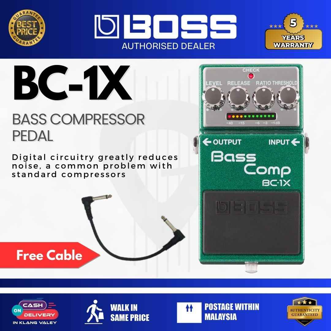 boss bass compressor pedal BOSS BC-1X Bass Compressor Pedal