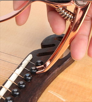 Alloy Guitar Capo with Built in  Bridge End Pin Puller Guitar Ukulele ( BDJ-56 / BDJ56 )