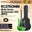 RCStromm Melia Series Stratocaster SSS Electric Guitar with Matte Brush Finish (BF01)