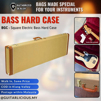 Square Electric Bass Hard Case BGC