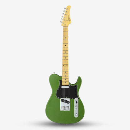 Fujigen FGN BIL2M Boundary Lliad Series (BLS) Telecaster Electric Guitar , Maple Fb (Made In Japan) - Hyla Green Metallic