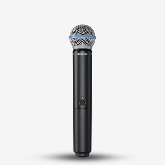 Shure BLX24R/B58 Handheld Wireless System, BLX4R Wireless Transmitter & BLX2/B58 Handheld Transmitter