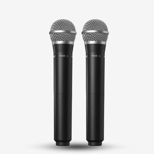 Shure BLX288/PG58 Dual Channel Wireless Handheld Microphone System & (2) BLX2/PG58 Handheld Transmitters