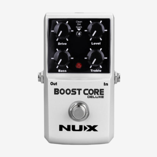 NUX Boost Core Deluxe Booster Effect Pedal Overdrive Distortion 3 Boost Modes