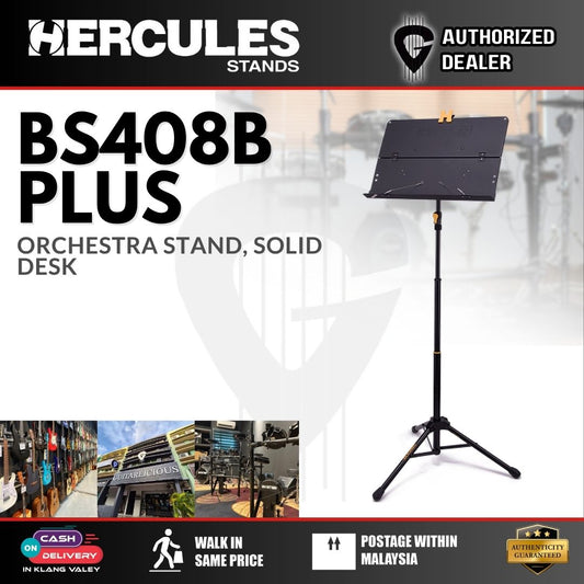 Hercules BS408B PLUS Music Stand - (BS408B)