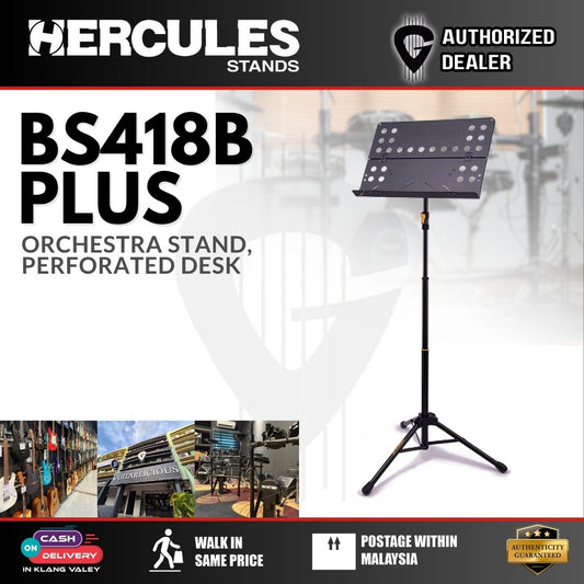 Hercules BS418B PLUS Music Stand - (BS418B)