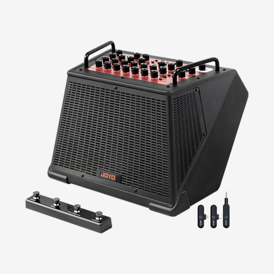 Joyo BSK150 150 Watt Battery Powered 3 Channel Acoustic Busker Amplifier Bluetooth Guitar Amplifier BSK-150 / BSK 150