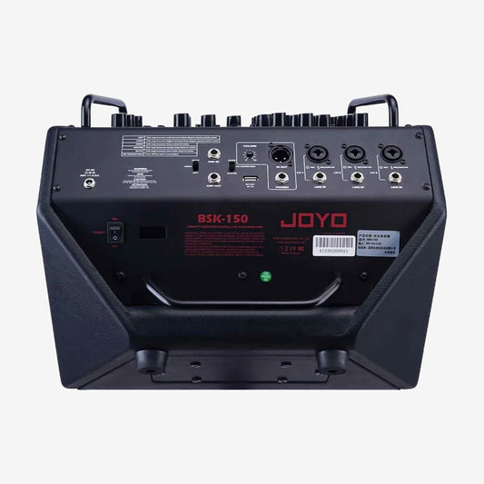 Joyo BSK150 150 Watt Battery Powered 3 Channel Acoustic Busker Amplifier Bluetooth Guitar Amplifier BSK-150 / BSK 150