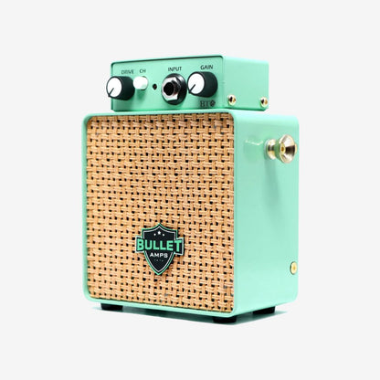 Bullet Robot Micro 5 Watts Guitar Amplifier, Green (BT-05)