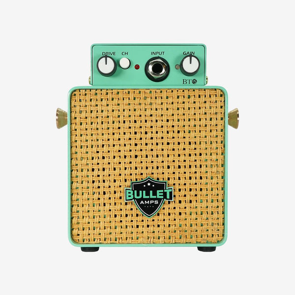 Bullet Robot Micro 5 Watts Guitar Amplifier, Green (BT-05) - (Website Clearance)