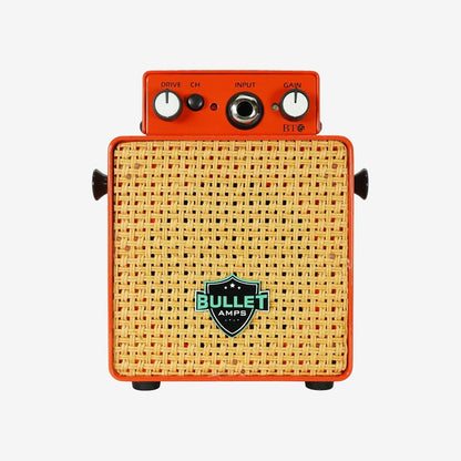 Bullet Robot Micro 5 Watts Guitar Amplifier, Orange (BT-05)