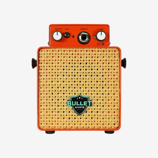 Bullet Robot Micro 5 Watts Guitar Amplifier, Orange (BT-05)