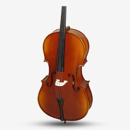 CLEARANCE - Full Size 4/4 Classical Cello Beginner level with hard case ( C100F / C-100-F / C 100F )