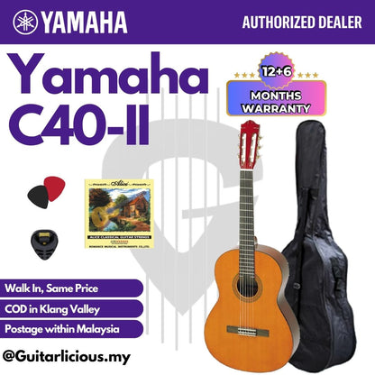 Yamaha C40-II Classical Guitar (C40 / C402 / C40-2)