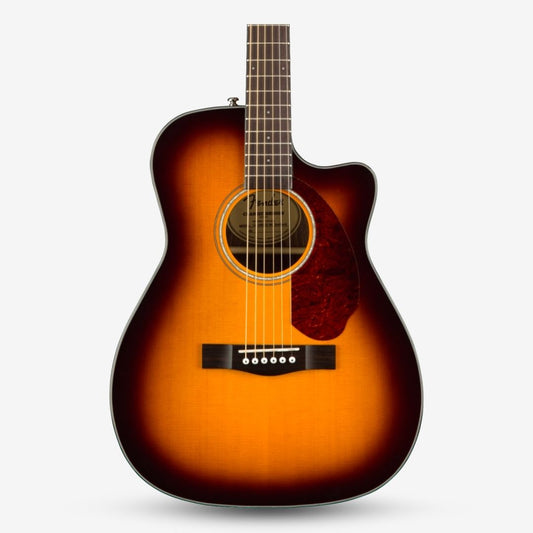 Fender CC-140SCE Concert Electro Acoustic Guitar with Preamp, Sunburst (CC 140SCE / CC140E )