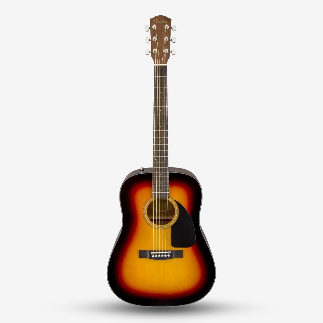Fender CD-60 Dreadnought V3 Acoustic Guitar , Walnut FB , Sunburst