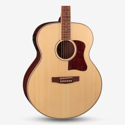 CORT CJ-MEDX Natural Glossy Acoustic-Electric Guitar with Pick Up ( CJMEDX / CJ MEDX )