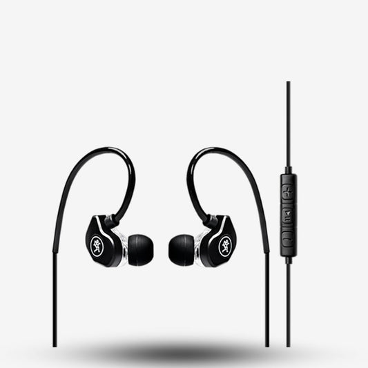 Mackie CR-Buds+ In-Ear Headphones Precision Drivers Sensitivity: 95 DB IMPEDANCE: 16 OHMS ( BLACK )