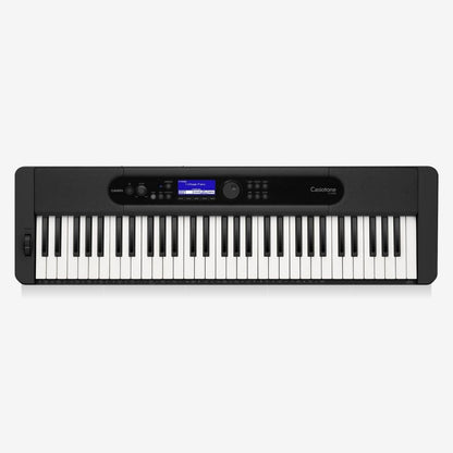 CASIO Casiotone CT-S400 61-Keys Ultra Portable Arranger Keyboard Bundle Set (CTS 400 / CTS400 / CTS-400)