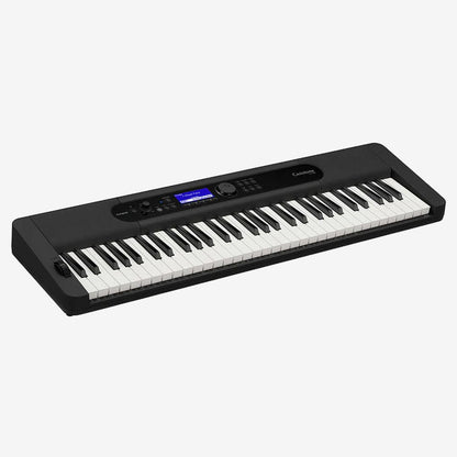 CASIO Casiotone CT-S400 61-Keys Ultra Portable Arranger Keyboard Bundle Set (CTS 400 / CTS400 / CTS-400)