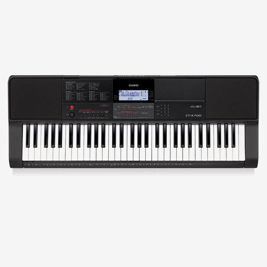 Casio CT-X700 61-Keys Portable Keyboard, Bundle Set (CTX700 CTX 700)