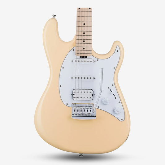 Sterling By Music Man Cutlass CT30HSS Electric Guitar with Maple Fretboard - Vintage Cream ( CT30 / CT30-HSS )