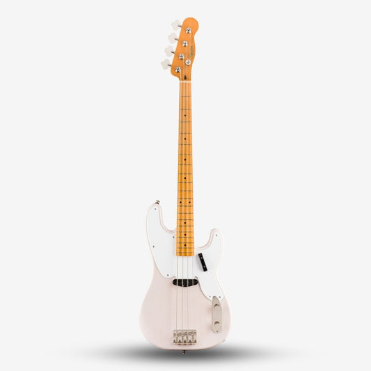 Squier by Fender Classic Vibe 50s Precision 4 String Bass Guitar, Maple FB - White Blonde ( CV50S / CV-50S )