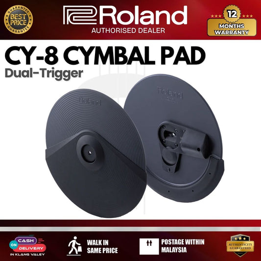 Roland CY-8 Dual-Trigger Cymbal Pad ( CY8 / CY 8 )
