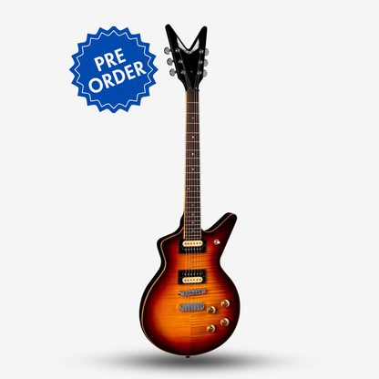 Dean Cadillac 1980 Flame Maple Trans Cherry Sunburst Electric Guitar (Pre-order)