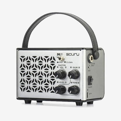 Caline S4 SCURU 10w Mini Guitar Rechargable Amp with Distortion Effect ( Scuru-S4 / Caline-S4 )