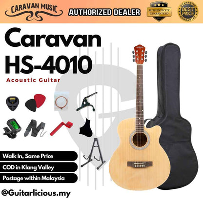 Caravan HS-4010 40" Acoustic Guitar -  ( HS-4010 / HS 4010 )