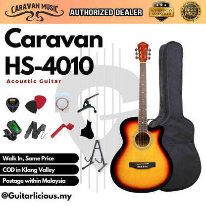 Caravan HS-4010 40" Acoustic Guitar -  ( HS-4010 / HS 4010 )