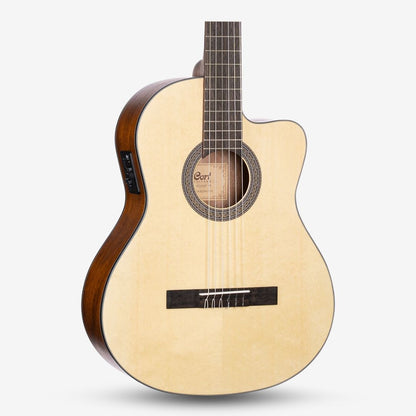 Cort AC120CE Semi Classical Guitar with Pick Up - Open Pore Natural (AC120 / AC 120CE / AC-120-CE )