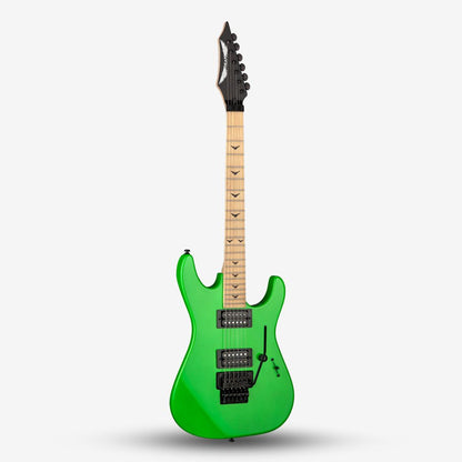 Dean Custom Zone II Maple Fretboard Floyd Rose, Electric Guitar - Nuclear Green ( Custom-ZoneII-NGRN / CUS-ZONE-II )