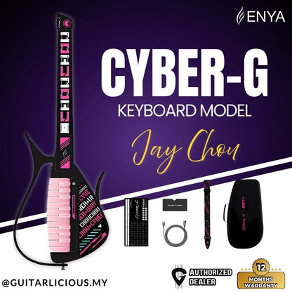 ENYA Cyber-G (Keyboard Model) Stringless Smart Electric Guitar - Jay Chou