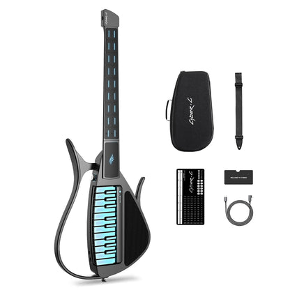 ENYA Cyber-G (Keyboard Model) Stringless Smart Electric Guitar - Black